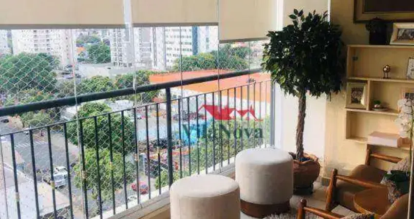 Apartamento com 3 suítes para alugar, 116 m² por r$ 7.000/mês - cidade nova i - indaiatuba/sp