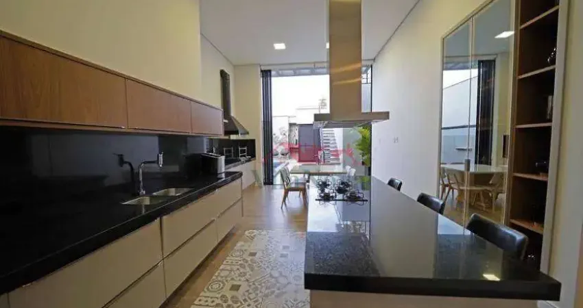 Casa com 3 suítes à venda, 260 m² por r$ 2.860.000 - condomínio dona lucilla - indaiatuba/sp