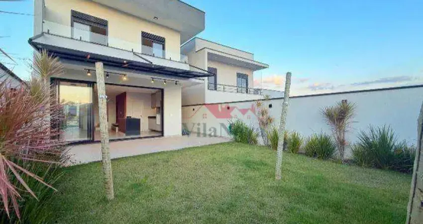 Casa com 3 dormitórios, 164 m² - venda por r$ 1.369.000,00 ou aluguel por r$ 8.499,00/mês - condomínio gran reserve - indaiatuba/sp