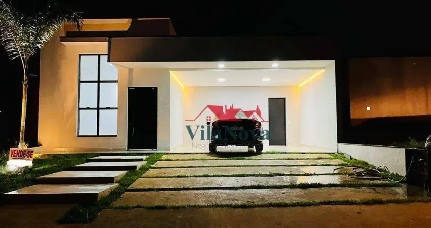 Casa com 3 dormitórios à venda, 200 m² por r$ 1.420.000,00 - condomínio piemonte - indaiatuba/sp