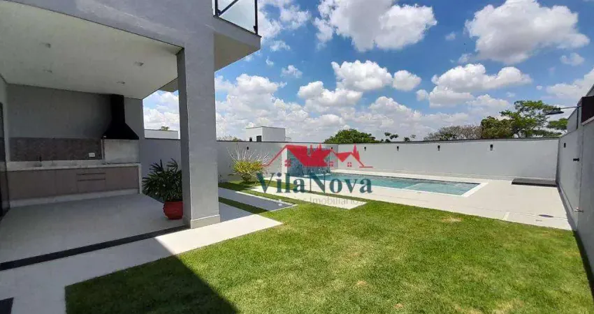 Lindo sobrado com 3 suítes, piscina e 4 vagas no condomínio residencial evidências - indaiatuba - sp!