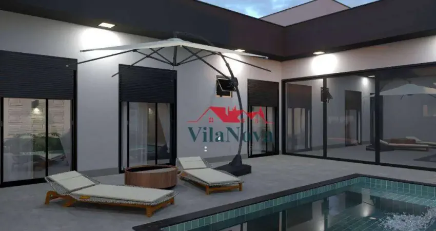Casa com 3 suítes à venda, 191 m² por R$ 1.950.000 - Condomínio Dona Maria Cândida - Indaiatuba/SP