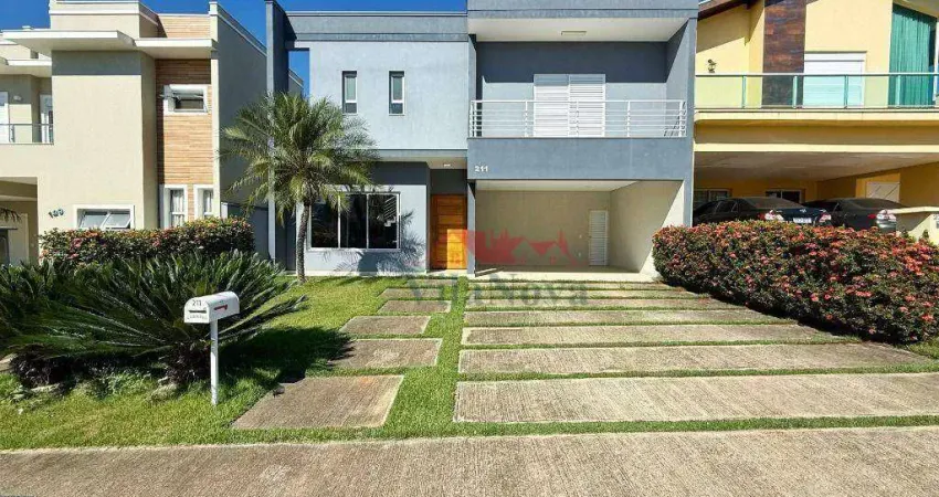 Casa com 4 suítes, 256 m² - venda por R$ 2.500.000 ou aluguel por R$ 14.905/mês - Jardim Residencial Dona Lucilla - Indaiatuba/SP