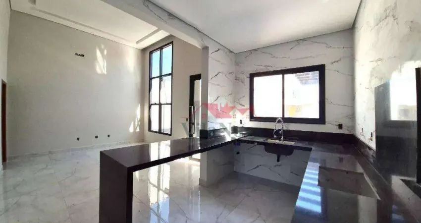 Casa com 3 dormitórios, 120 m² - venda por R$ 960.000,00 ou aluguel por R$ 5.949,00/mês - Jardim Park Real - Indaiatuba/SP