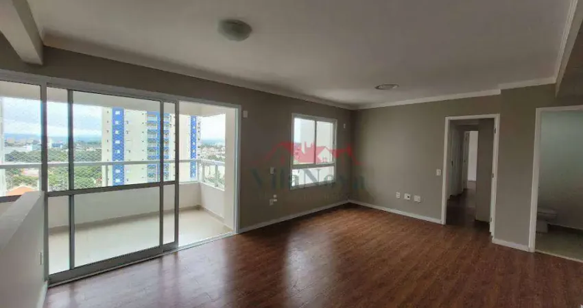 Apartamento com 3 dormitórios para alugar, 96 m² por R$ 6.240,00/mês - Edifício Due - Indaiatuba/SP