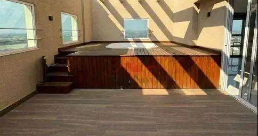 Cobertura com 3 suítes à venda, 287 m² por r$ 2.950.000 - edifício majestic - indaiatuba/sp