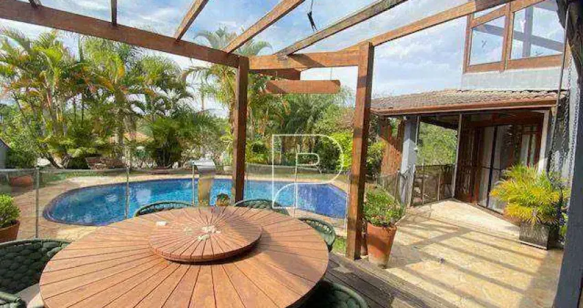 Casa com 4 dormitórios à venda, 306 m² por r$ 1.750.000,00 - granja viana – parque das artes - embu das artes/sp