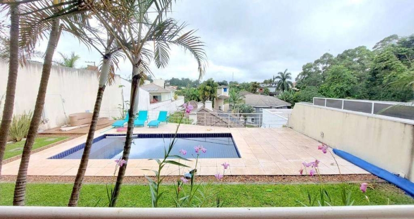 Casa com 4 dormitórios, 582 m² - venda por R$ 3.200.000,00 ou aluguel por R$ 16.570,00/mês - São Paulo II - Cotia/SP