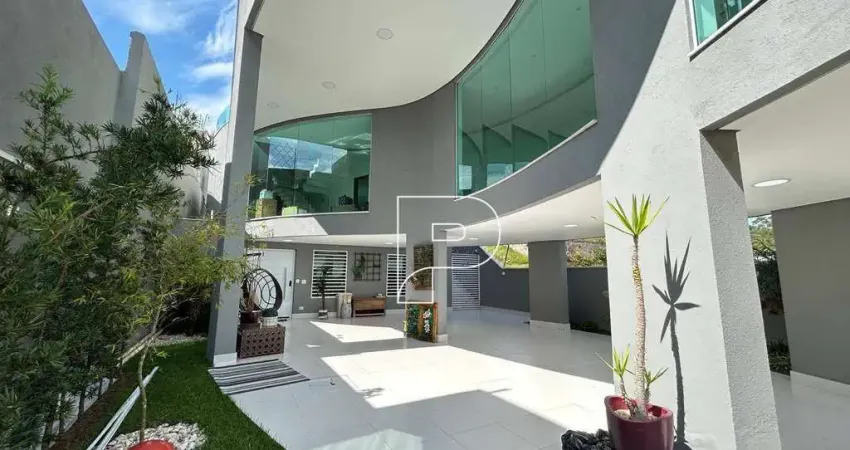 Casa com moderna com 3 suítes à venda, 266 m² por r$ 1.590.000 - reserva dos pires - cotia/sp