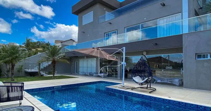 Casa com 4 dormitórios, 516 m² - venda por r$ 4.200.000,00 ou aluguel por r$ 23.340,00/mês - santa adélia - vargem grande paulista/sp