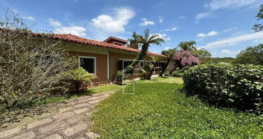 Chácara com 5 dormitórios à venda, 6500 m² por r$ 1.800.000,00 - hypocampos - mairinque/sp