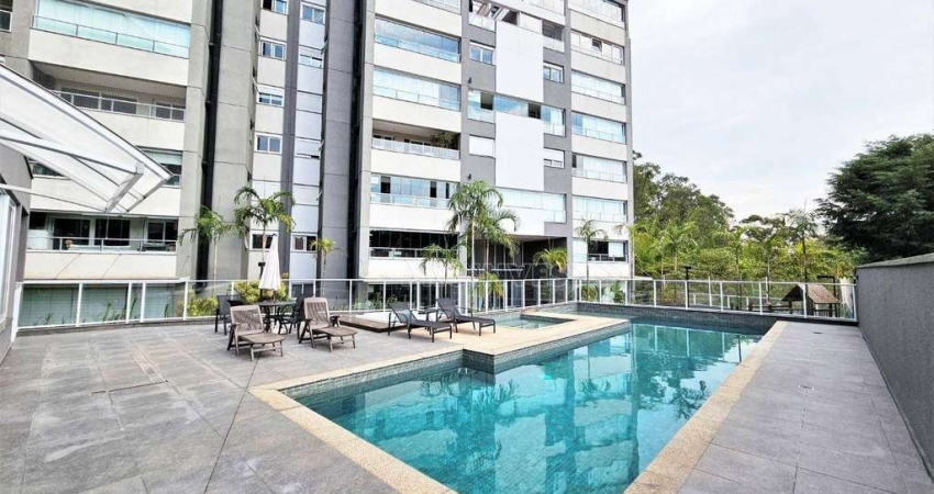 Apartamento com 3 dormitórios, 248 m² - venda por R$ 2.300.000,00 ou aluguel por R$ 17.240,00 - Granja Viana - Cotia/SP