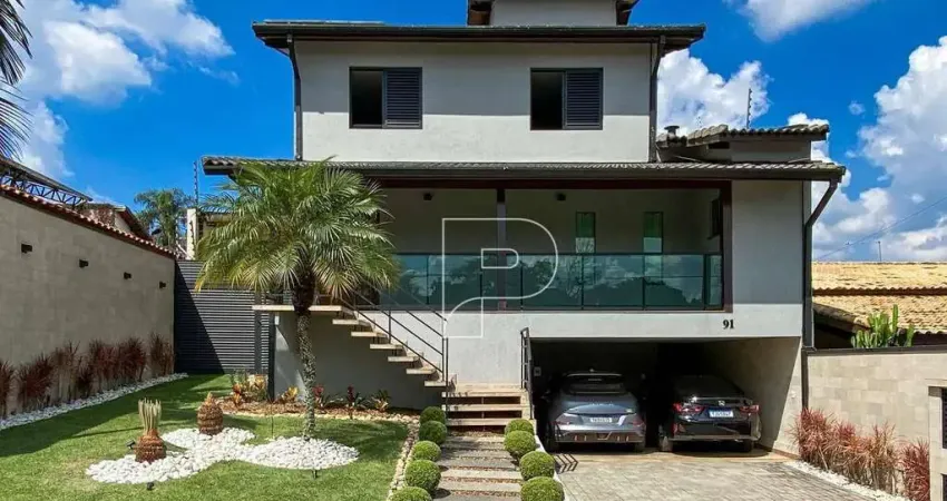 Casa com 4 dormitórios à venda, 282 m² por r$ 1.750.000,00 - haras mjm - vargem grande paulista/sp