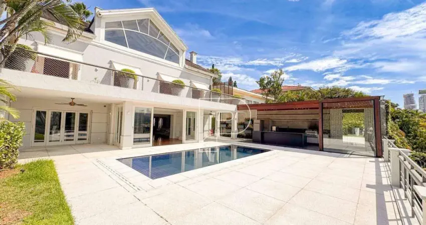 Casa com 4 dormitórios para alugar, 815 m² por r$ 67.907,79/mês - jardim everest - são paulo/sp