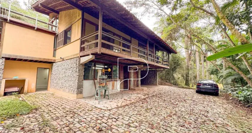 Casa com 4 dormitórios, 450 m² - venda por r$ 1.790.000,00 ou aluguel por r$ 7.200,00/mês - chácaras dos lagos - cotia/sp