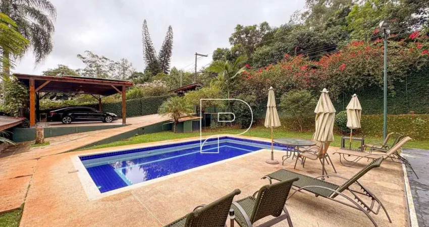 Casa com 4 dormitórios à venda, 474 m² por r$ 1.600.000,00 - chácara refúgio - cotia/sp