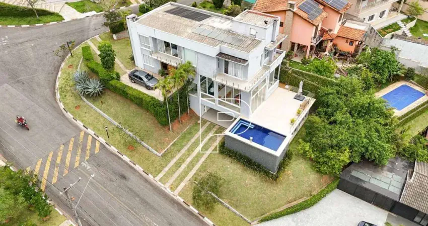 Casa com 4 dormitórios à venda, 316 m² por r$ 2.825.000,00 - granja viana - embu das artes/sp