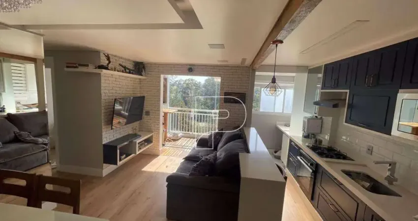 Apartamento com 2 dormitórios para alugar, 60 m² por r$ 3.300,00/mês - granja viana - cotia/sp