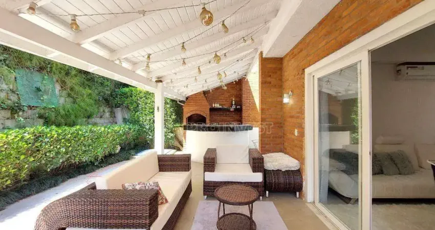 Casa com 4 dormitórios, 220 m² - venda por r$ 1.600.000,00 ou aluguel por r$ 10.000,00/mês - granja viana - cotia/sp