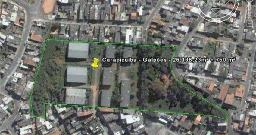 Área à venda, 23707 m² por R$ 18.400.000,00 - Vila Silviânia - Carapicuíba/SP