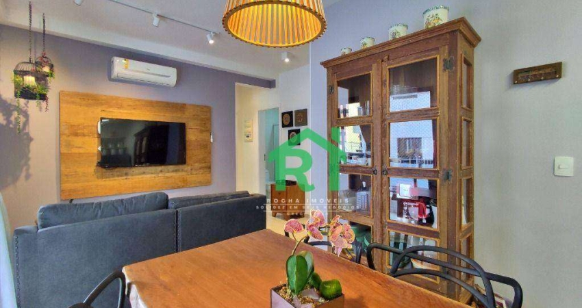 Apartamento à venda na Praia das Pitangueiras I Rocha Imóveis Guarujá.