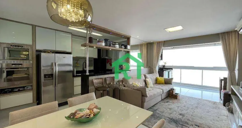 Apartamento com 2 Dormitórios (1 Suíte), 2 Vagas, Jardim Astúrias, Guarujá/SP