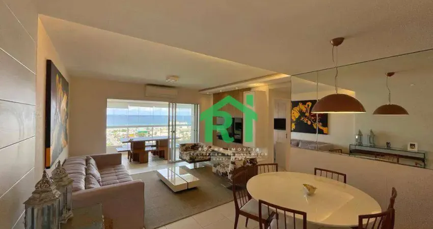 Apartamento Beira Mar, 4 Dormitórios, 2 Vagas, Área de Lazer, Enseada, Guarujá/SP