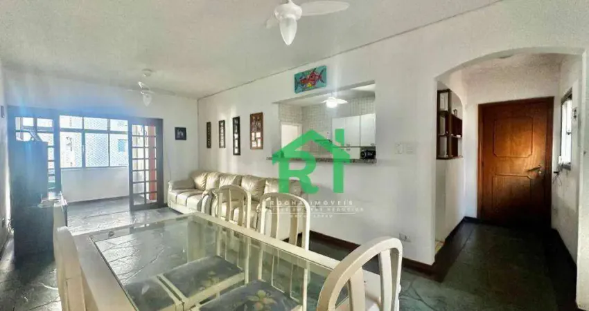 Apartamento com 3 dormitórios, 90 m² - venda por R$ 430.000,00 ou aluguel por R$ 4.000,00/mês - Pitangueiras - Guarujá/SP