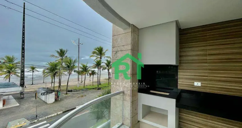 Apartamento frente para o mar, 3 quartos 1(suíte) 2 vagas lazer à venda em enseada, guarujá/sp