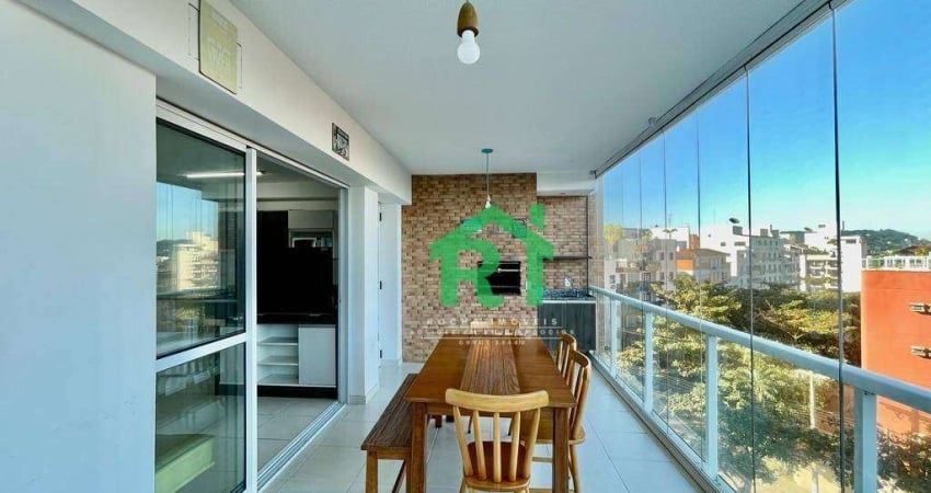 Apartamento Beira  Mar, 2 Dormitórios (1 Suíte) 2 Vagas, Lazer, Enseada- Guarujá/SP