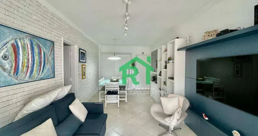 Apartamento Beira Mar, 3 Dormitórios, 1 Vaga, Área de Lazer, Jardim Astúrias, Guarujá/SP