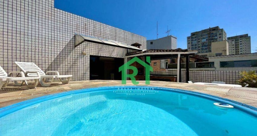 Cobertura á venda na Praia do Tombo | Rocha Imóveis Guarujá