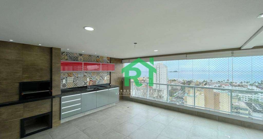 Apartamento Reformado, 3 dormitórios, ( 1 suíte) 2 vagas , Lazer - Enseada - Guarujá/SP