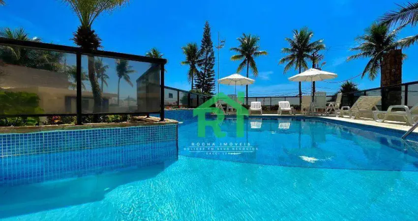 Apartamento Frente Mar, 4 Dormitórios (2 Suítes), 2 Vagas, Área de Lazer, Jardim Astúrias, Guarujá/SP