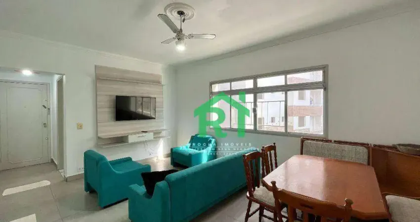 Apartamento com 2 Quartos, 1 Vaga, Jardim Astúrias, Guarujá/SP