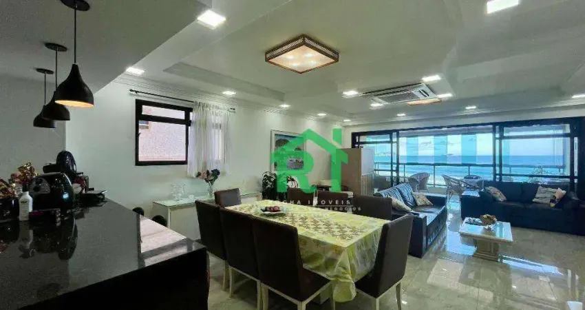 Apartamento Frente Mar, 4 Suítes, 2 vagas, Lazer, Jardim Astúrias - Guarujá/SP