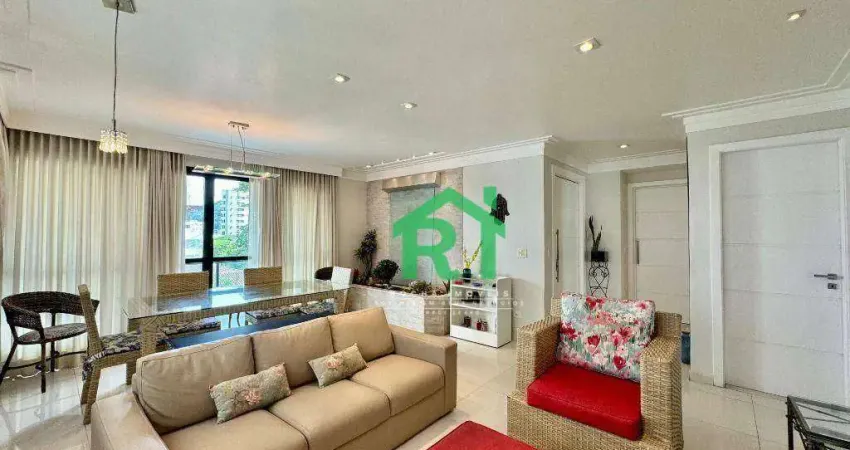 Apartamento com 4 dormitórios à venda, 111 m² por R$ 620.000,00 - Pitangueiras - Guarujá/SP