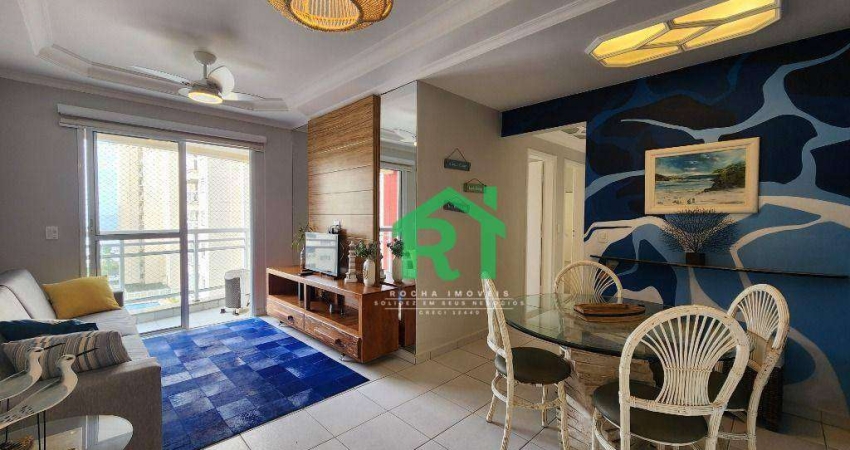 Apartamento Beira Mar, Reformado, 3 Dormitórios (1 Suíte), Lazer, 2 Vagas de Garagem, Pitangueiras, Guarujá/SP