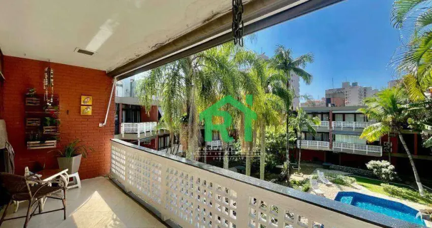 Apartamento Reformado, 3 Dormitórios,( 1 suíte) 1 Vaga, Area de Lazer, Enseada, Guarujá/S