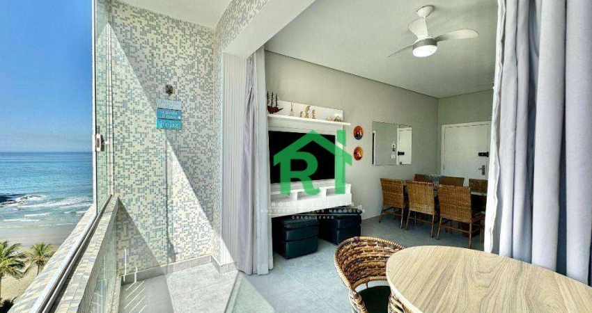Apartamento com 3 dormitórios à venda, 95 m² por R$ 730.000,00 - Pitangueiras - Guarujá/SP