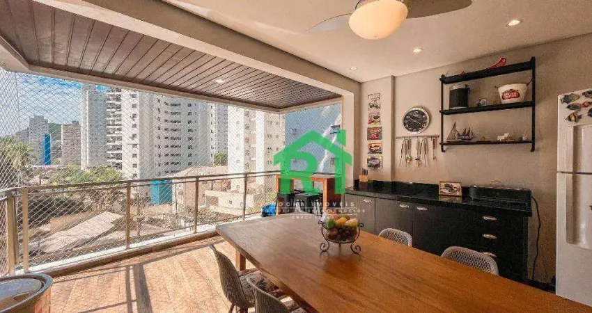 Apartamento com 4 dormitórios à venda, 194 m² por R$ 1.150.000,00 - Pitangueiras - Guarujá/SP