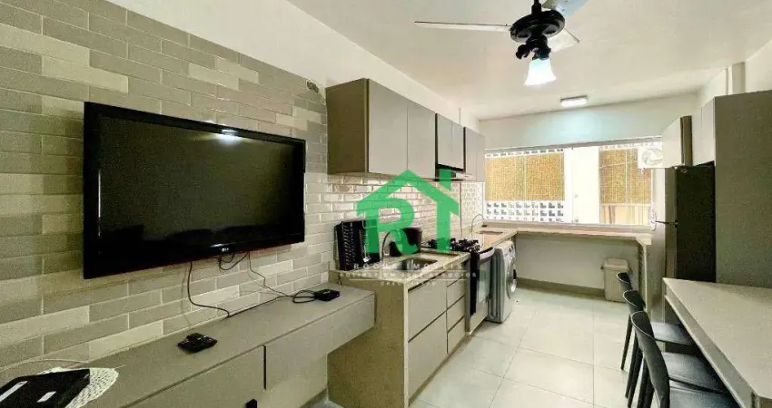 Apartamento Reformado, 2 Dormitórios (2 Suítes), Pitangueiras, Guarujá/SP