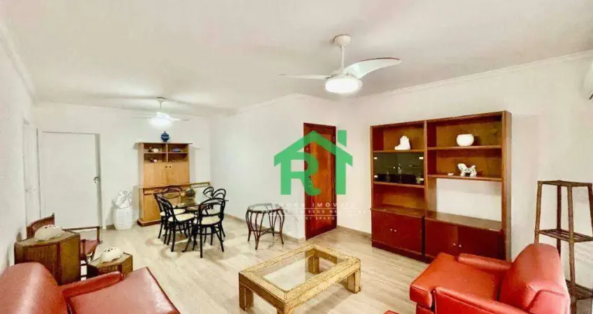 Apartamento com 3 dormitórios, 134 m² - venda por R$ 585.000,00 ou aluguel por R$ 4.500,00/mês - Pitangueiras - Guarujá/SP