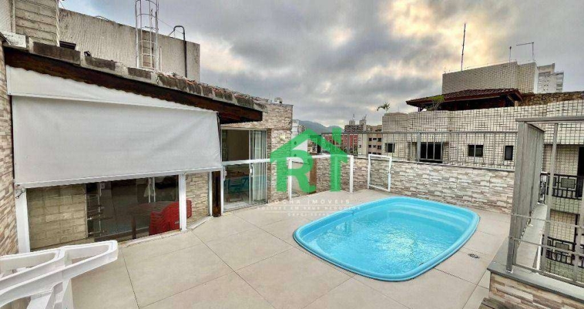 Cobertura à venda, 210 m² por R$ 690.000,00 - Enseada - Guarujá/SP