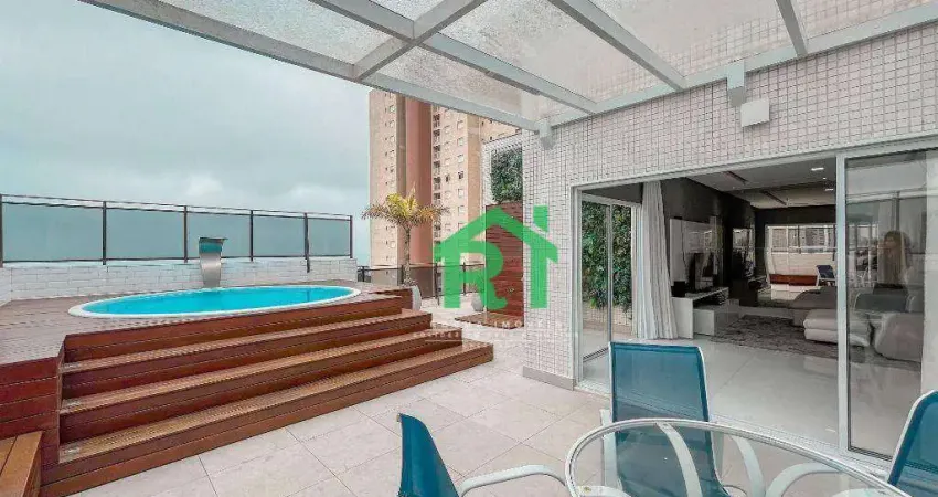 Cobertura Reformada Vista-Mar 3 Quartos, Lazer Privativo. Venda, 148m² R$1.200.000 - Enseada - Guarujá/SP