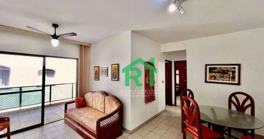 Apartamento com 2 dormitórios à venda, 78 m² por R$ 330.000,00 - Enseada - Guarujá/SP