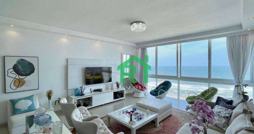 Apartamento com 4 dormitórios à venda, 200 m² por R$ 1.800.000 - Pitangueiras - Guarujá/SP
