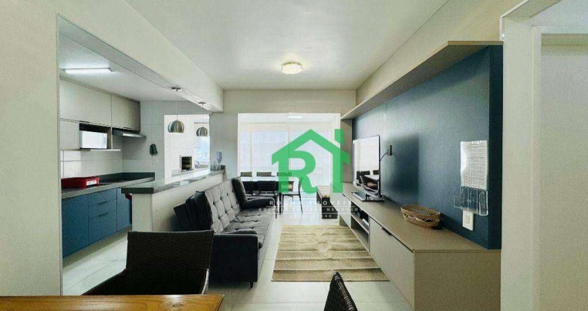 Apartamento com 2 dormitórios à venda, 72 m² por R$ 790.000,00 - Enseada - Guarujá/SP