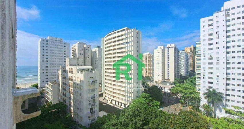 Apartamento com 2 dormitórios à venda, 55 m² por R$ 320.000,00 - Pitangueiras - Guarujá/SP
