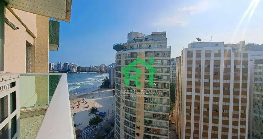 Apartamento com 2 dormitórios à venda, 50 m² por R$ 430.000,00 - Pitangueiras - Guarujá/SP